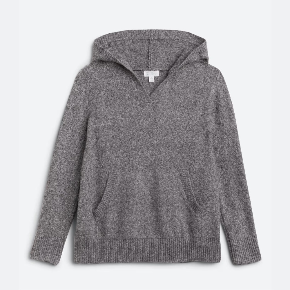 Market & Spruce Charcoal Knit Sweater